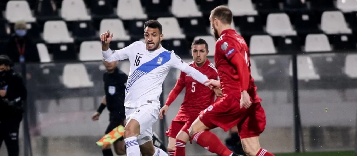 Ελλάδα - Γεωργία 1-1: Τουλάχιστον πήρε τον βαθμό της ισοπαλίας